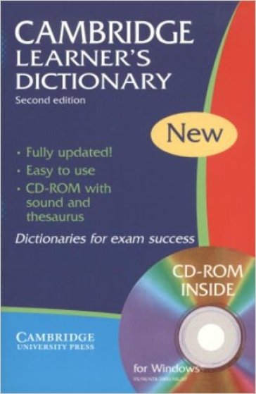 Cambridge learner's dictionary. Intermediate to upper intermediate. Con CD-ROM