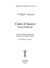 Canti d amore. Poesie didattiche. Testo tedesco a fronte. Ediz. multilingue