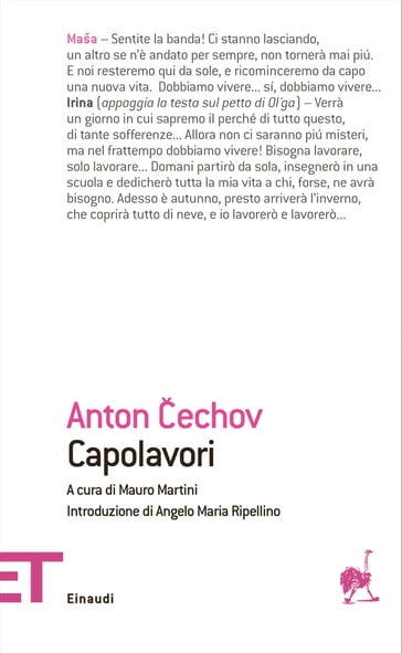 Capolavori - Anton Pavlovic Cechov - Mauro Martini