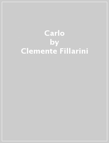 Carlo - Clemente Fillarini