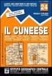 Carta n. 24 Il cuneese 1:75.000. Carta dei sentieri e dei rifugi