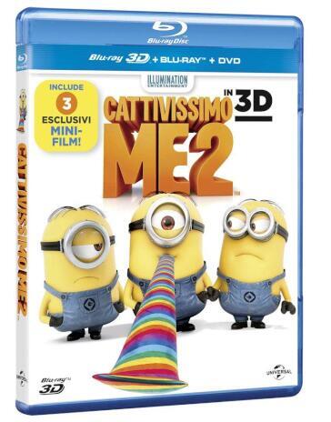 Cattivissimo Me 2 (3D) (Blu-Ray 3D+Blu-Ray+Digital Copy) - Pierre Coffin - Chris Renaud