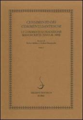 Censimento dei commenti danteschi. I commenti di tradizione manoscritta (fino al 1480). 1: I commenti di tradizione manoscritta (fino al 1480)