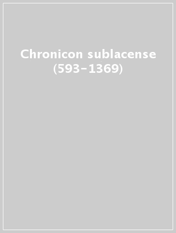 Chronicon sublacense (593-1369)