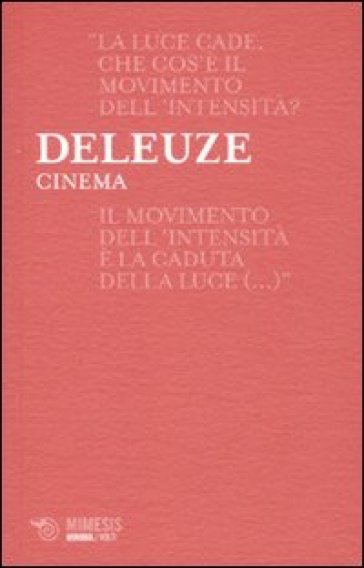 Cinema - Gilles Deleuze