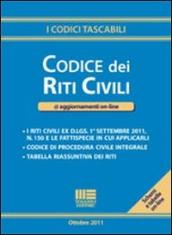 Codice dei riti civili