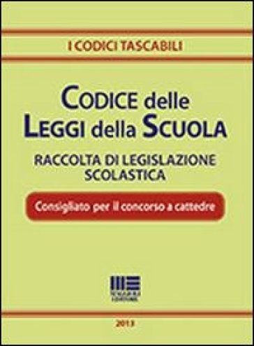 Codice delle leggi della scuola