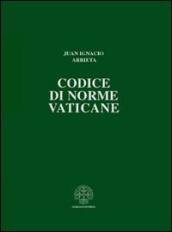 Codice di norme vaticane. Ordinamento giuridico dello Stato della Città del Vaticano