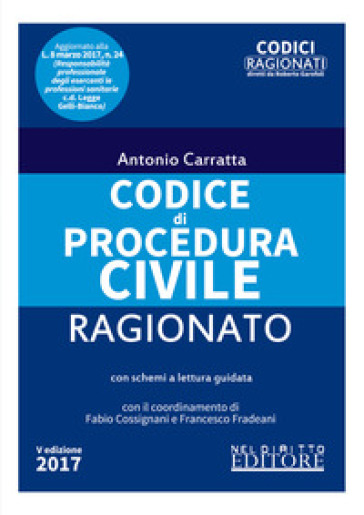 Codice di procedura civile ragionato - Antonio Carratta