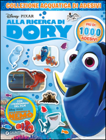 Collezione acquatica di adesivi. Alla ricerca di Dory. Più di 1000 adesivi. Con adesivi. Ediz. illustrata