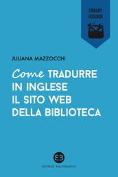 Come tradurre in inglese il sito web della biblioteca