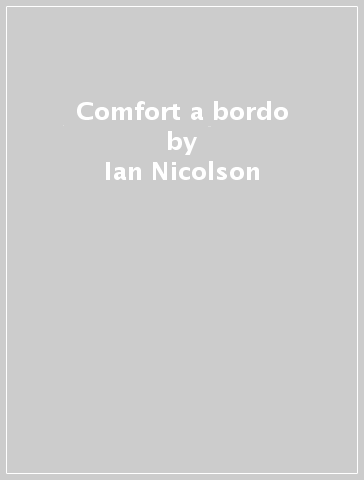 Comfort a bordo - Ian Nicolson