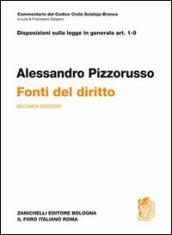 Commentario del Codice civile. Art. 1-9. Fonti del diritto. Disposizioni preliminari