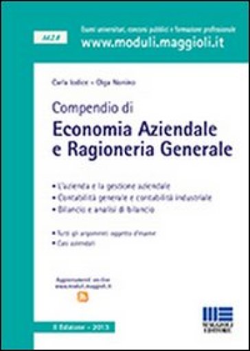 Compendio di economia aziendale e ragioneria generale - Carla Iodice - Olga Nonino