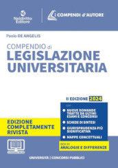 Compendio di legislazione universitaria 2024