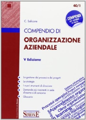 Compendio di organizzazione aziendale