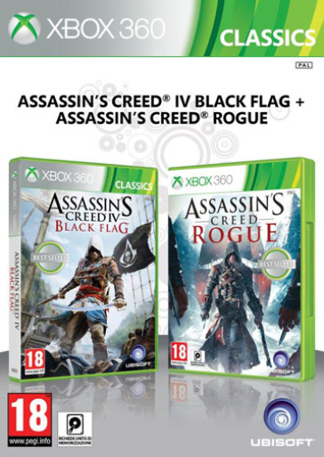 Compil AC IV Black Flag + AC Rogue