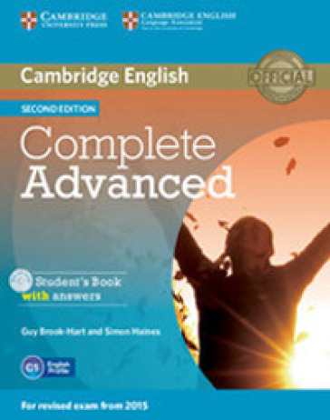 Complete Advanced. Student's Book Pack (Student's book with answers. Con CD-Audio - Guy Brook-Hart - Simon Haines
