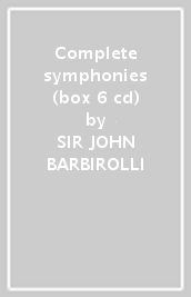 Complete symphonies (box 6 cd)