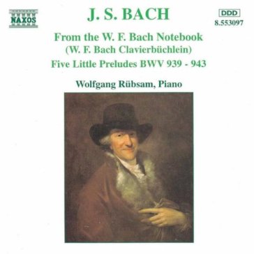 Composizioni dal quaderno di w.f. - Johann Sebastian Bach