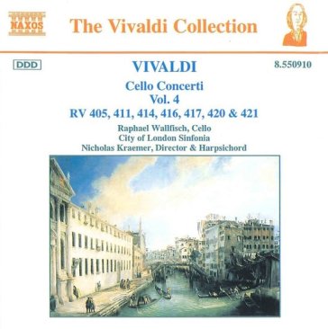 Concerti x violoncello (integrale) vol.4 - Antonio Vivaldi