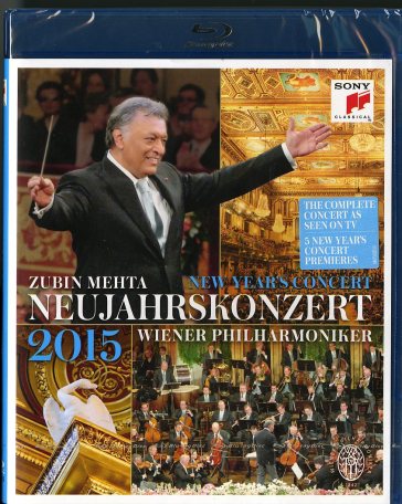 Concerto di capodanno 2015 blu-ray disc - Zubin Mehta