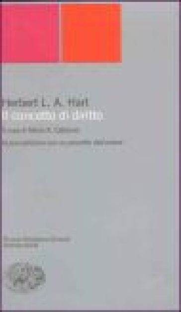 Concetto di diritto (Il) - Herbert L. A. Hart