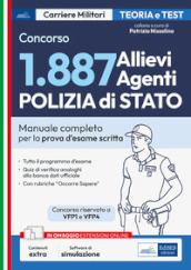 Concorso 1887 allievi agenti Polizia di Stato. Teoria e test