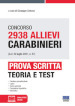 Concorso 2938 Allievi Carabinieri (G.U. 20 luglio 2021, n. 57). Prova scritta. Con espansione online