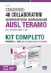 Concorso 48 collaboratori amministrativi professionali AUSL Teramo (G.U. 16 aprile 2021, n. 30). Kit completo. Con Contenuto digitale per accesso on line