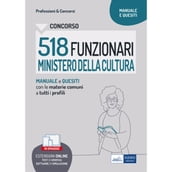 Concorso 518 Funzionari Ministero della Cultura