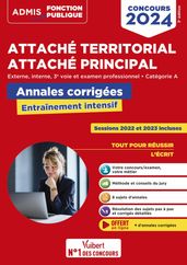 Concours Attaché territorial - Catégorie A - Annales corrigées
