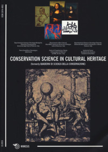 Conservation science in cultural heritage (formerly Quaderni di scienza della conservazione) (2015). 15.