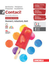 Contaci! Ediz. rossa. Con Numeri, relazioni, dati e Misure, spazio e figure. Per la Scuola media. Con Contenuto digitale (fornito elettronicamente). Vol. 2