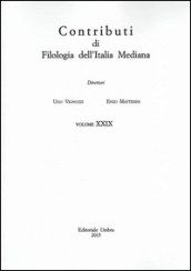 Contributi di filologia dell Italia mediana (2015). 29.