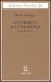 Contributi alla filosofia (Dall