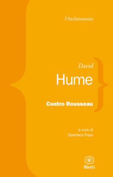 Contro Rousseau - David Hume