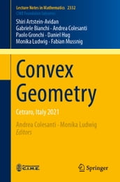 Convex Geometry