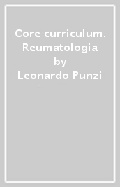 Core curriculum. Reumatologia