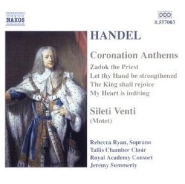 Coronation anthems, sileti venti hw - Georg Friedrich Handel