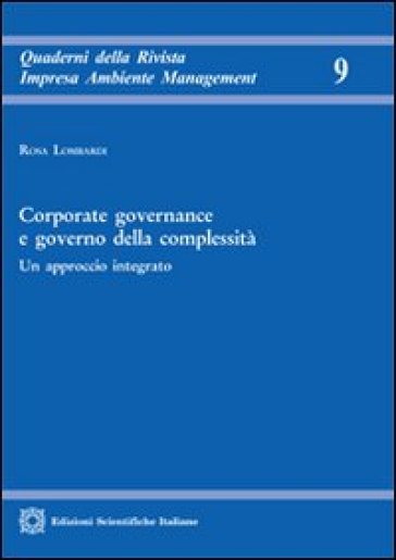 Corporate governance e governo della complessità - Rosa Lombardi