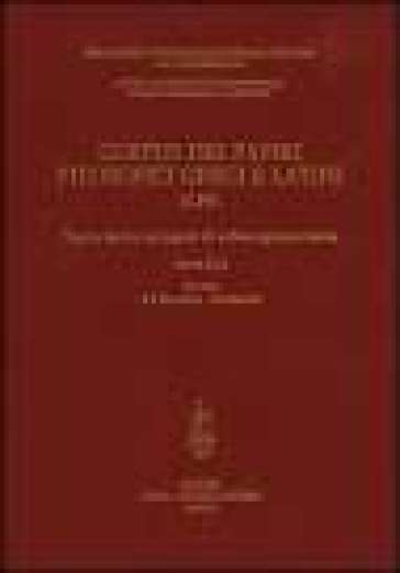 Corpus dei papiri filosofici greci e latini. Testi e lessico nei papiri di cultura greca e latina. 4/2: Galenus-Isocrates