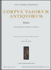 Corpus vasorum antiquorum. 47: Como, Museo archeologico Giovio (1)