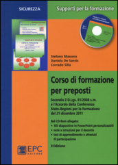 Corso di formazione per preposti. Con CD-ROM