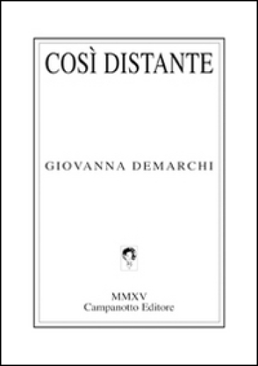 Così distante - Giovanni Demarchi