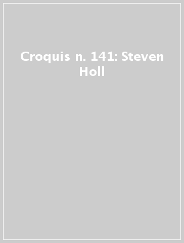 Croquis n. 141: Steven Holl