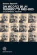 Dai ricordi di un fuoruscito 1922-1933