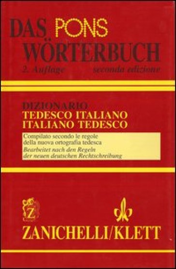 Das Pons Worterbuch. Dizionario tedesco-italiano, italiano-tedesco