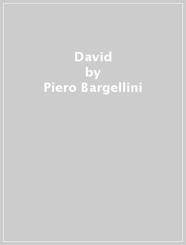 David - Piero Bargellini