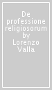 De professione religiosorum